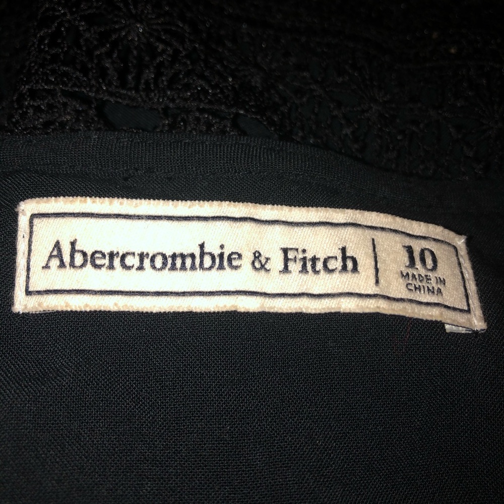 Abercrombie and Fitch lace black dress - Picture 6 of 6